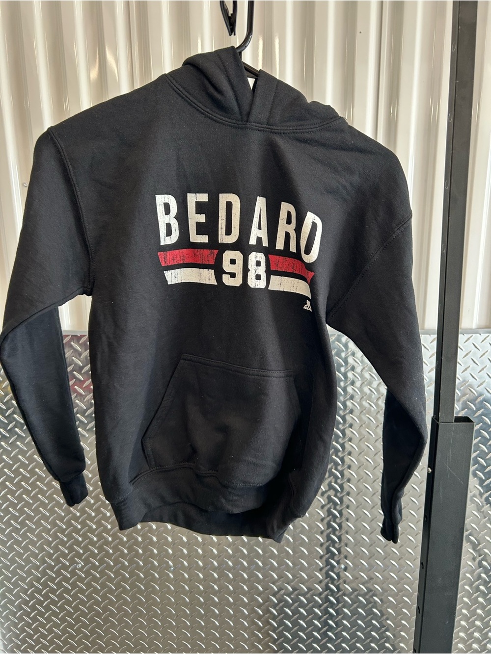 98 Black Hooded Sweatshirt Bedard